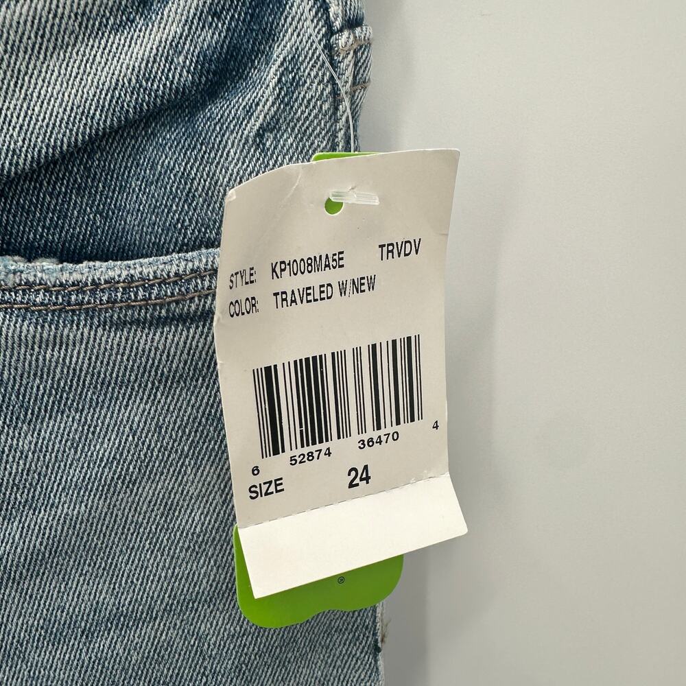 EVEREVE NWT Ever Straight Denim Light Wash Jean // 00 - Picture 9 of 12